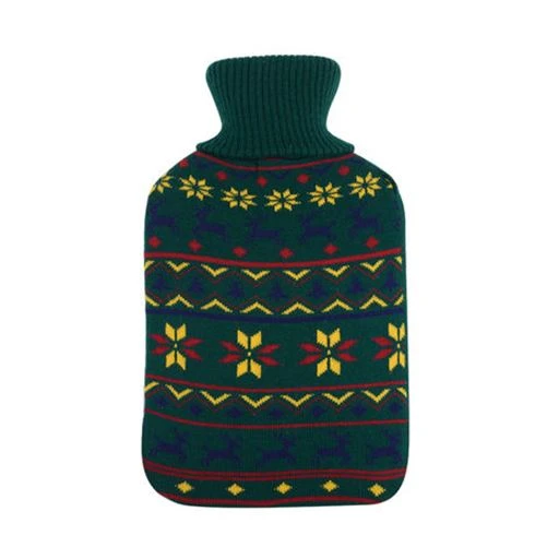 Cheap Classic Knitted Hot Water Bottle Cover