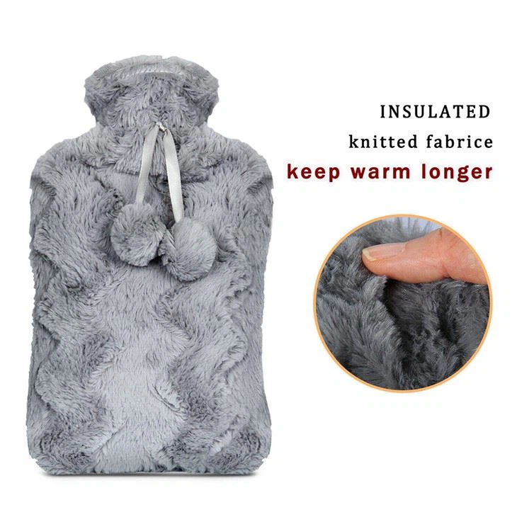 Luxury Faux fur Hot Water Bottle Cover