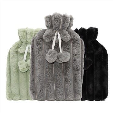 Individualus karšto vandens butelio kailio dangtelis