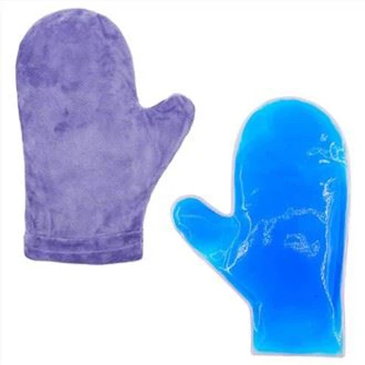 Karštos ir šaltos gelio ledo pakuotės pirštinės