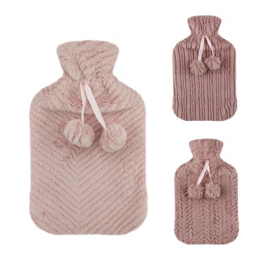 Karšto vandens butelio pliušinis dangtelis